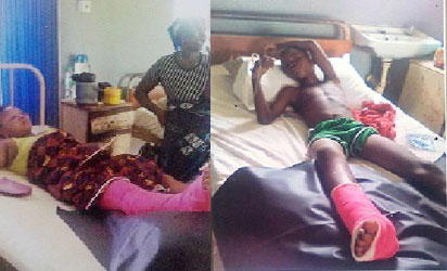 Abandoned: Widow, son hit by soldier cry for assistance