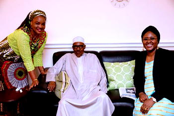Mrs Buhari felicitates with Nigerian women as Nigeria marks 57th independence anniversary