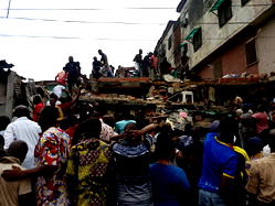 Building Collapse : 31 persons rescued, 15 dead says NEMA