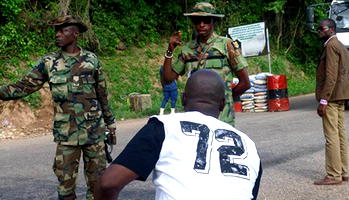 Photos: Fayose tells soldiers how he ran way from Nigerian Army training