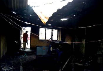 Man sets self ablaze over wife’s alleged infidelity