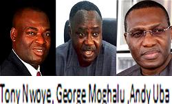 Anambra guber: APC narrows preferred condidates to Uba, Moghalu, Nwoye