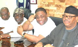 Photos: PDP Former Minister’s in a meeting