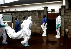 Mass burials for Sierra Leone flood victims