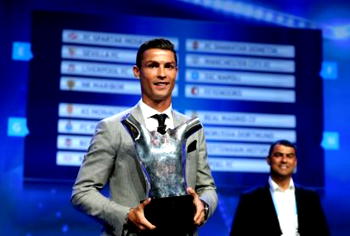 Ronaldo named UEFA player of season for 2016-2017
