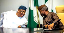 Photos: APC Chairmen  meeting Osinbajo