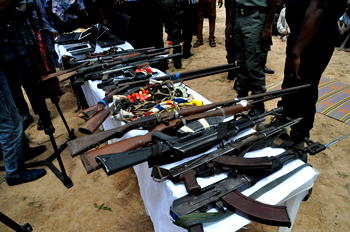 In a gun-dominated world