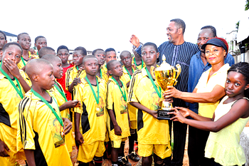 Ransom-Kuti drums support for sports devt