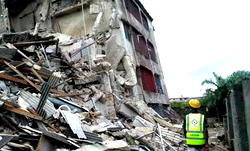 Many trapped as five-storey building collapses in Rivers