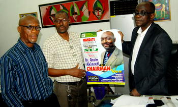 Akinreti , Lagos NUJ Chairmanship aspirant visits Vanguard, promises  better welfare journalist