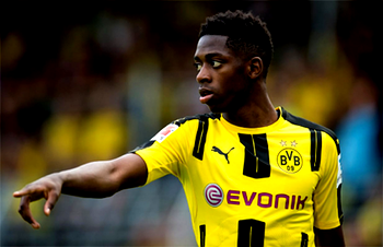 Barca get Dembele for 147m euros