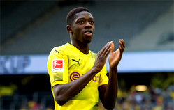 Dembele sign for Barca to plug Neymar gap
