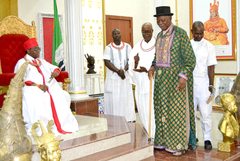 Oba Ewuare heads to Aso Rock
