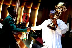 Photos: Presidential reception for victorious D-Tigress