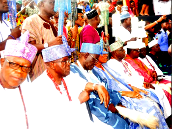 Ibadan Chieftaincy crisis:  New kings tackle Ladoja