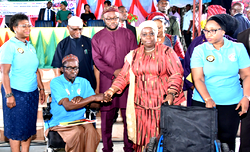 Photos: Gov. Ambode provides aid to persons living with disability in Lagos state