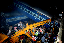 Passenger train derails in northern India