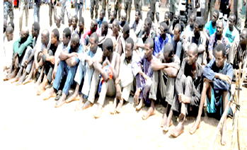 Police arrest 40 kidnappers on Abuja-Kaduna Highway, rescue 3 victims