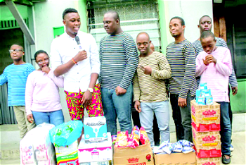 Kevwe Ogunje fetes Down Syndrome kids on his birthday