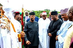 Buhari administration takes private enterprise seriously, says Osinbajo