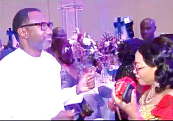 Daisy Danjuma’s birthday: Otedola and Alakija do a billionaire dance