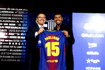 Breaking: Paulinho joins Barcelona from Guangzhou for €40m