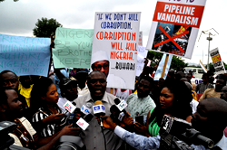 Pro-Buhari youths hold precession in Kaduna