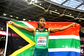 Athletics: Semenya claims third world 800m title