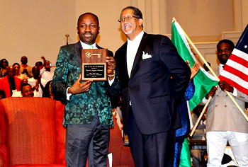 Apostle Suleman receives highest Georgian award, Doctorate Degree in US