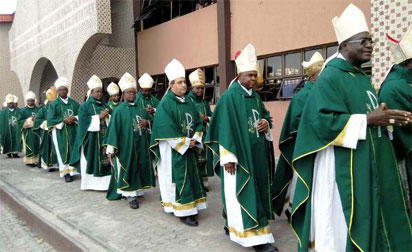 bishops procession Okowa, Catholic bishops, Lagos Elders reject cattle colonies