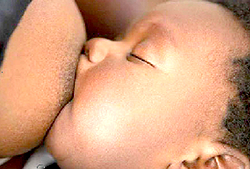 MEN BEWARE: Babies are the main owners of women’s breasts