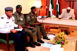 Buhari gives service chiefs marching order on security threats