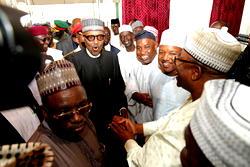 Buhari’s Return: Pro-Buhari protesters block Airport road