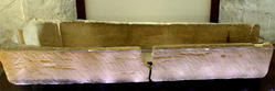 800-year-old coffin damage in UK museum