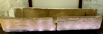 800-year-old coffin damage in UK museum