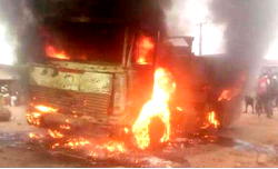 Just in: Protest as Tipper crushes eight to death in Edo road accident