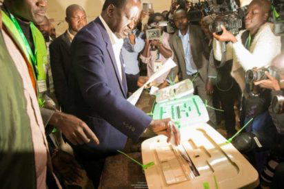 Just in: Kenya opposition leader Odinga withdraws from presidential election