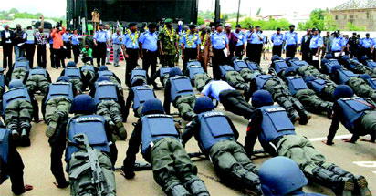 police press up Adamawa: Police arrest 6 over herdsmen/farmers clash