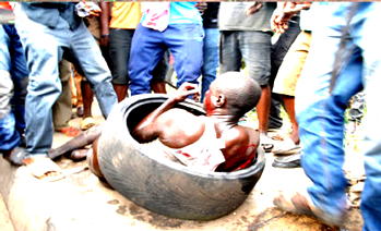 Video: Again police uncover underground ritualists den, suspects arrested