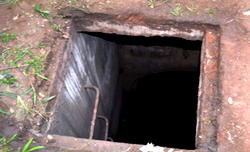 Another ritualists den uncovered in Lagos manhole, 5 nabbed