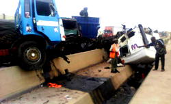 One dies in Lagos-Ibadan Road crash