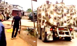 Breaking: Army allegedly invade NUJ office in Abia