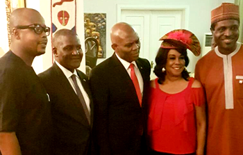 Top Nigerian business men receive U.S 8-member congressional delegation