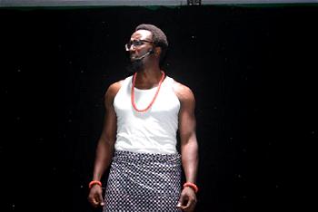 Performance poet, Dike Chukwumerije stages Made in Nigeria
