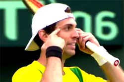 Tennis: Brazil player fined $1,500 for ‘racist’ gesture