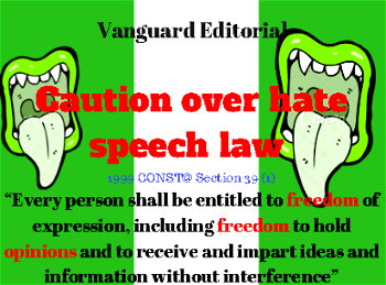 Hate speech bill ill-advised, says Obi-Okafor