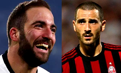 Bonucci, Higuain top Serie A earners