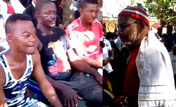 Video: Kanu reacts, says ‘Buratai, army want us to take arms’