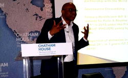 Mimiko at Chatham House, advises FG to prioritise maternal healthcare  