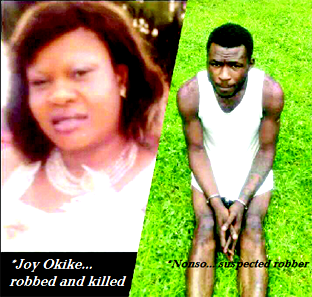 Robbery suspect curses partner for killing business woman after robbery